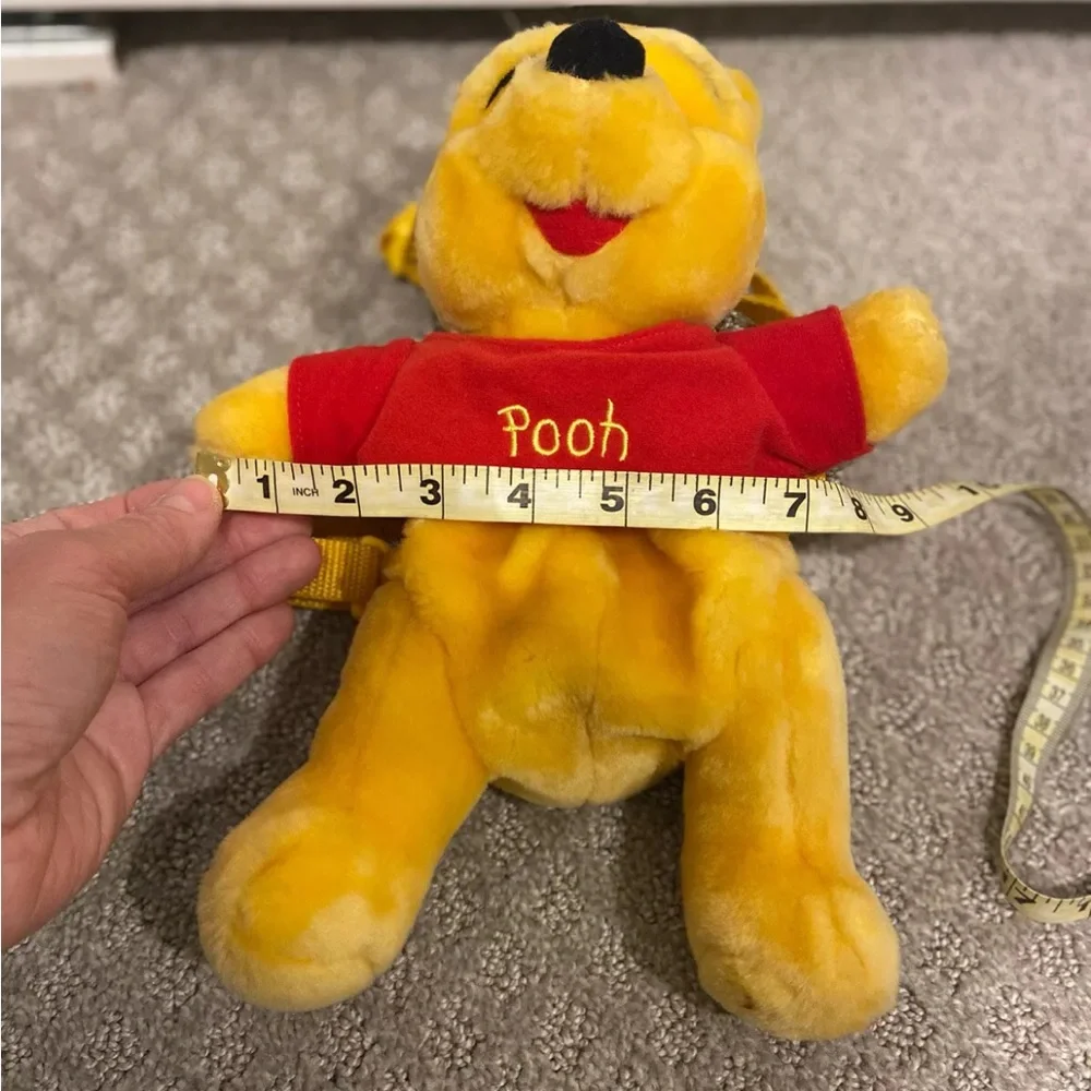 Disney Yellow & Red Winnie the Pooh Plush Kids Backpack